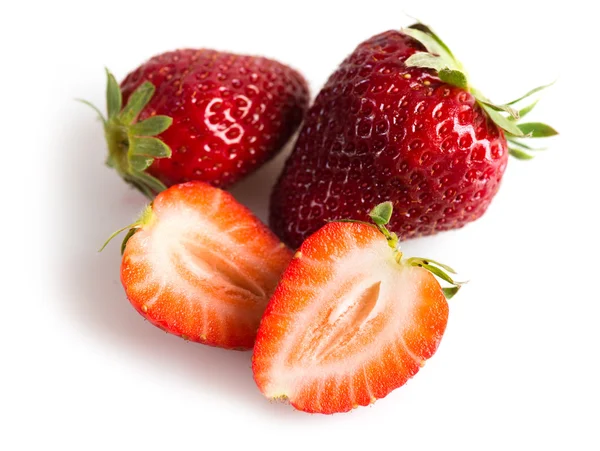 Ripe red strawberries — Stock Photo, Image