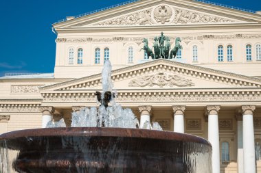 Moskova'da Bolşoy Tiyatrosu