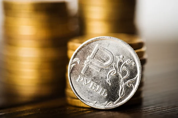 Russian ruble  coin — Stock Photo, Image