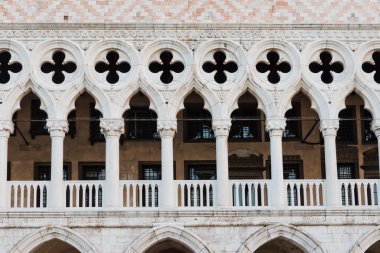 Venedik st mark's meydanından Doge Sarayı