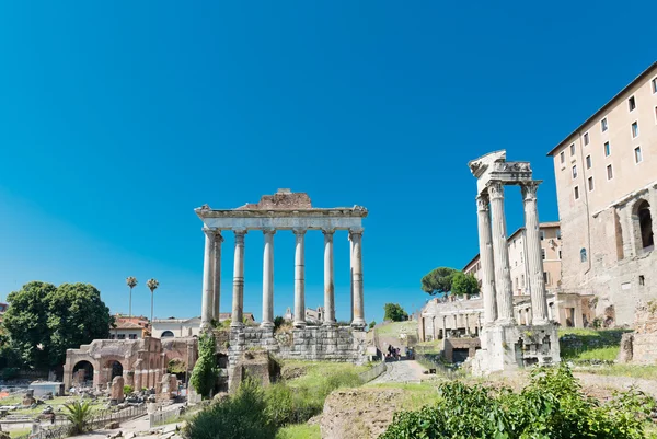 Romeinse ruïnes in Rome, forum — Stockfoto