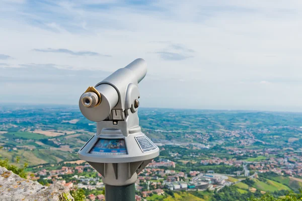 Fortaleza de San Marino, Costa Adriática, Itália — Fotografia de Stock