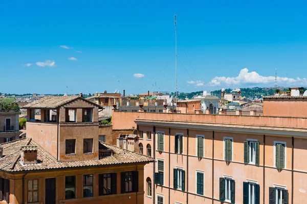 Nézd panoráma-Róma, Olaszország — Stock Fotó