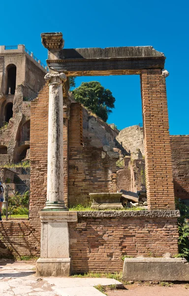 Roman ruins in Rome, Forum — Stock Photo, Image