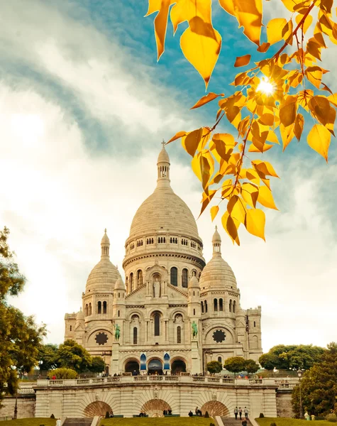 圣杜圣心大教堂巴黎 — 图库照片