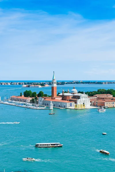 San Giorgio Maggiore panorama de la isla — Foto de Stock