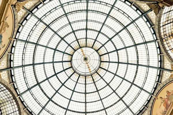 Cupola della Galleria Vittorio Emanuele — Foto Stock