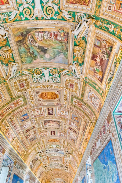 Ceiling at  Vatican Museum — Stock Photo, Image