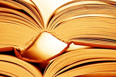 bir kitabın sayfaları 