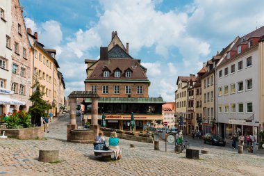Nuremberg 'deki eski kasaba
