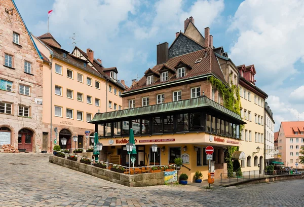 Nuremberg 'deki eski kasaba — Stok fotoğraf