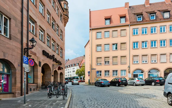 Gatan i Nürnberg — Stockfoto