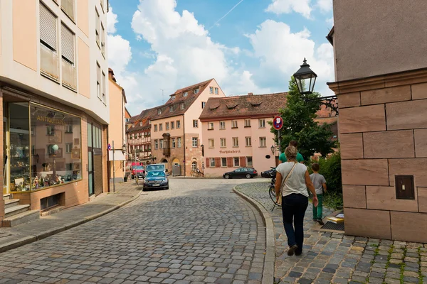 Gatan i Nürnberg — Stockfoto