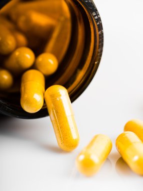 şişeden dökülmesini hapları