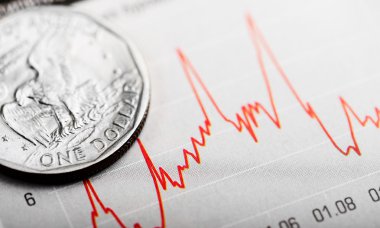 Grafikteki bir dolar 