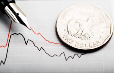 Grafikteki bir dolar 