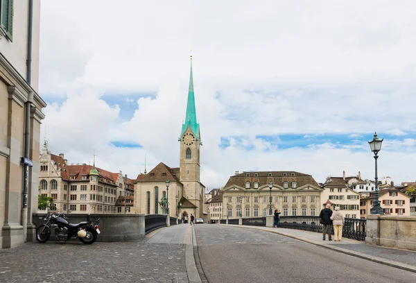 Kejserliga klostret i Fraumunster — Stockfoto