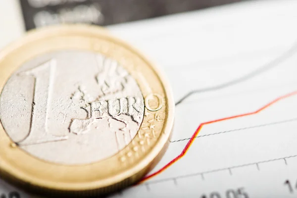 Rate of euro — Stock Photo, Image