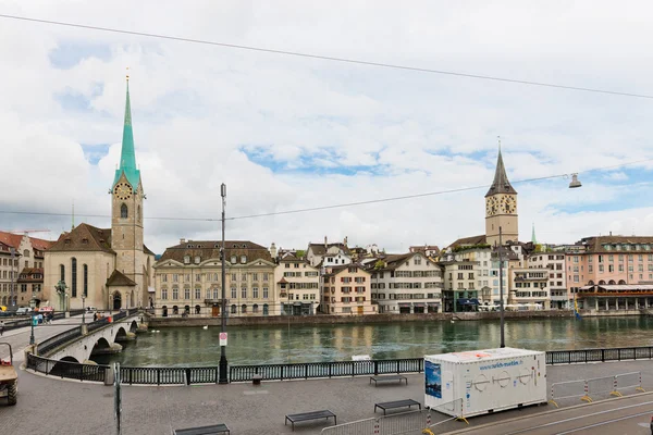 Fraumunster tornet i Zürich — Stockfoto