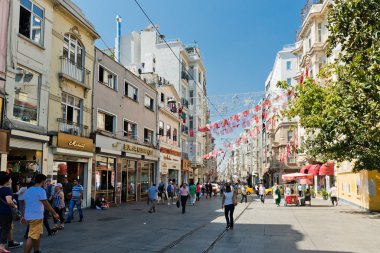 İnsanlar Istanbul'da