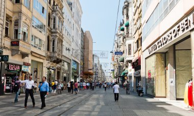 İnsanlar Istanbul'da