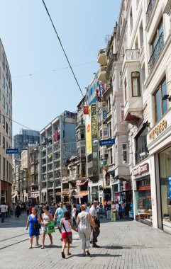 İnsanlar Istanbul'da