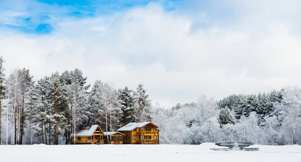 Wooden houses — Stock Image Wooden houses Stock Image