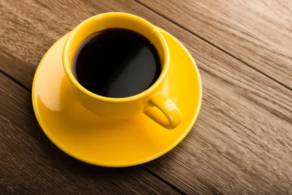 Tasse Kaffee auf dem Tisch. — Stockfoto