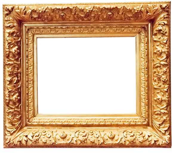 Quadro dourado antigo — Fotografia de Stock