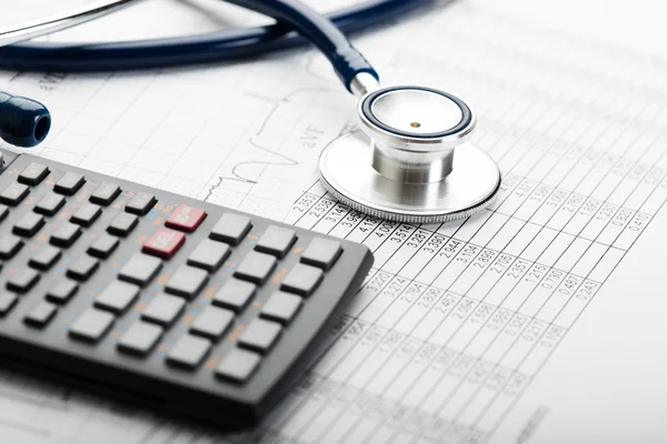 Gezondheidszorg kosten concept — Stockfoto