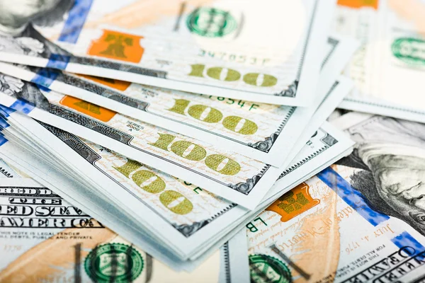 American hundred dollar bills — Stock Photo, Image