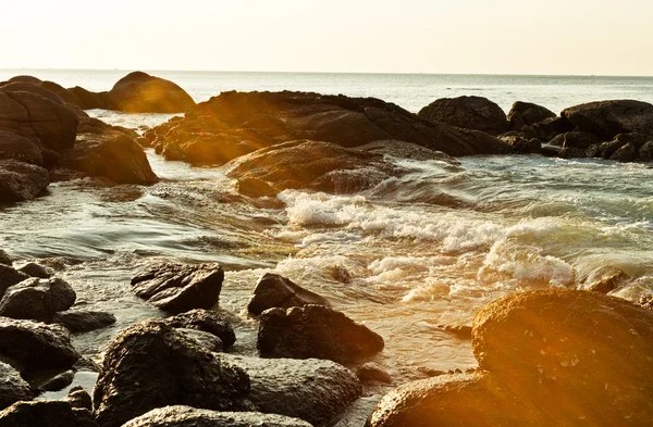 Plage de pierre tropicale — Photo