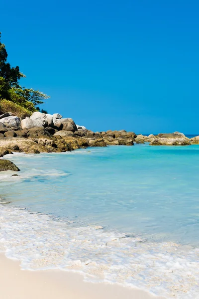 Tropical stones beach. — Stock Photo, Image