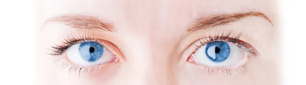 Weibliche Augen — Stockfoto
