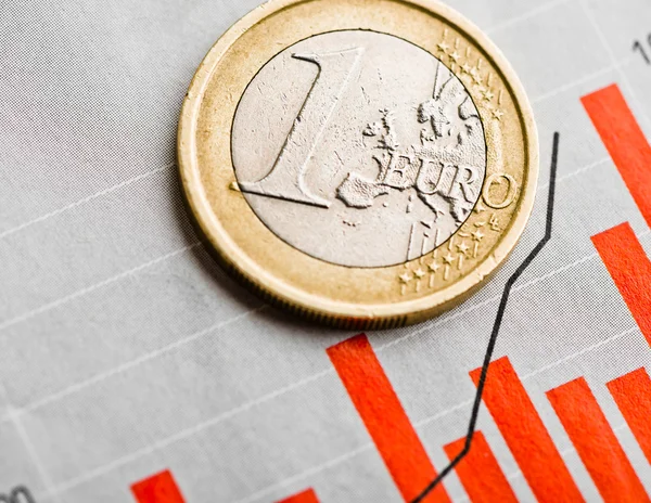 Rate of euro — Stock Photo, Image