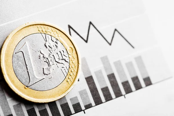 Rate of euro — Stock Photo, Image