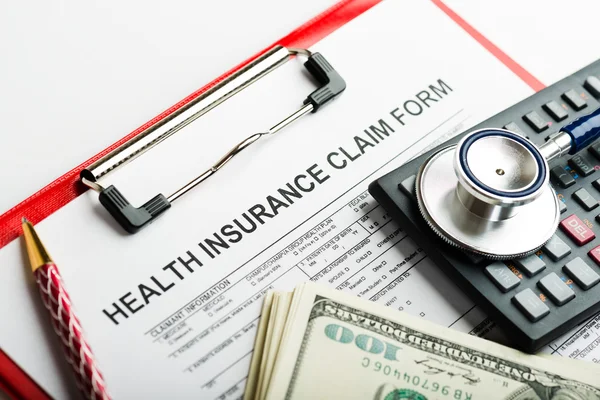 Health care costs or medical insurance — Stock Photo, Image