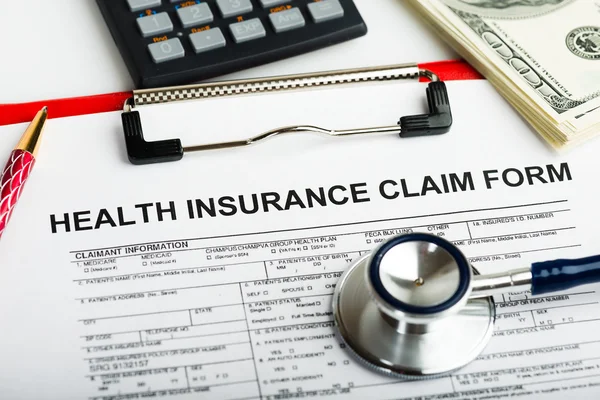 Health care costs or medical insurance — Stock Photo, Image