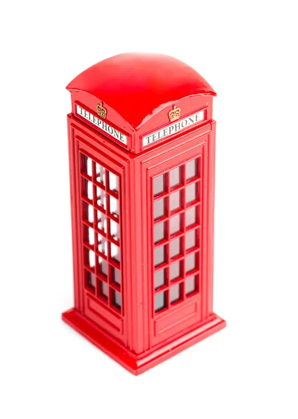 Londyn z pamiątkami budka telefoniczna — Zdjęcie stockowe