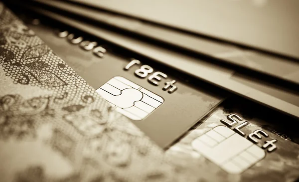 クレジット カードの背景 — ストック写真