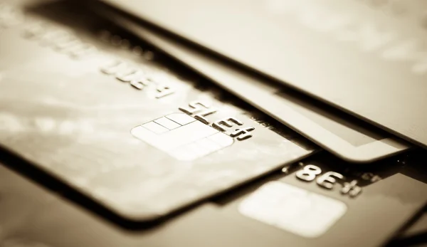 Creditcards achtergrond — Stockfoto