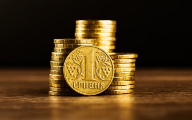 Ukraynalı bir hryvnia sikke