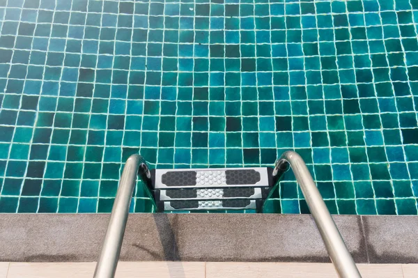 Swimming pool with stair — Stock Photo, Image