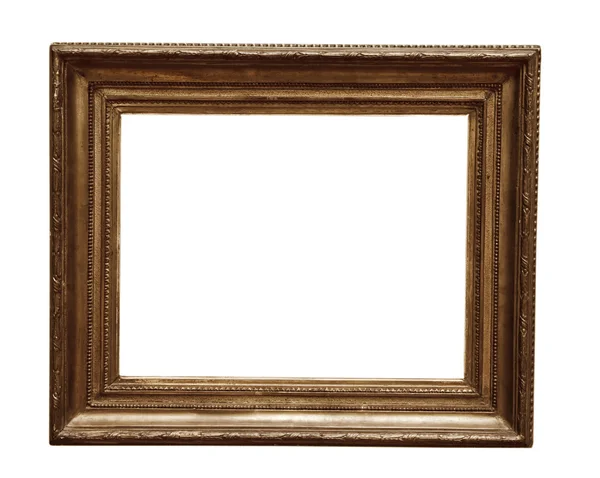 Antique wooden frame Stock Image