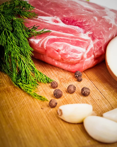 Raw fresh meat — Stock Photo, Image