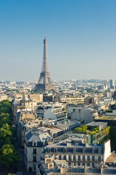 Torre Eiffel al tramonto — Foto Stock