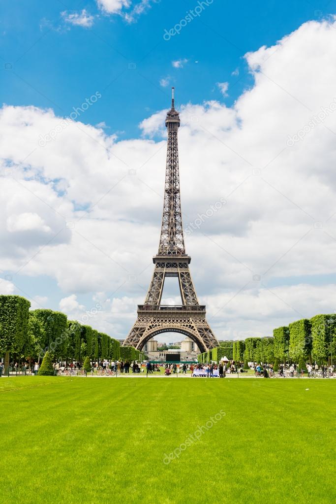 Eiffel tower in Paris