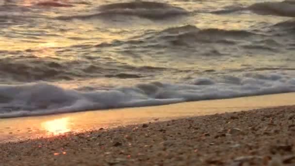 Hermosas olas marinas — Vídeo de stock