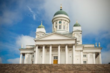 Helsinki eski şehrin Lutheran Katedrali