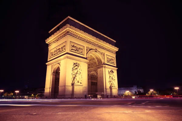 Arc de Triomphe Paris şehri — Stok fotoğraf